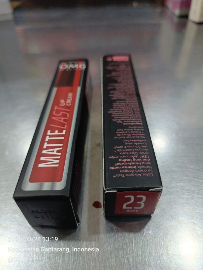 Lip cream OMG 23 rose
