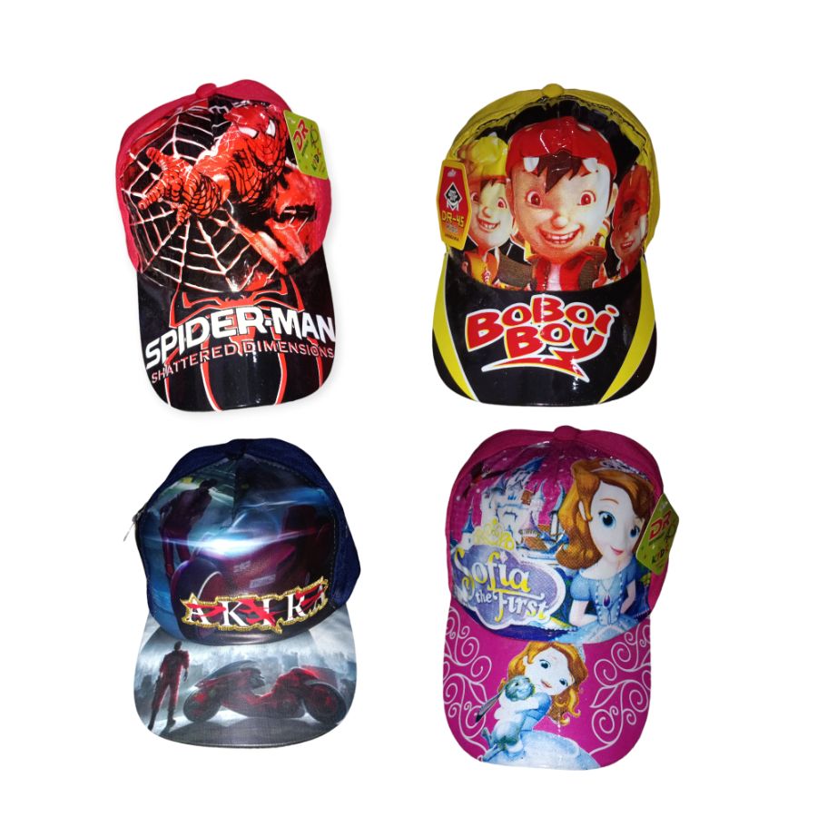 Topi Anak Karakter Campur