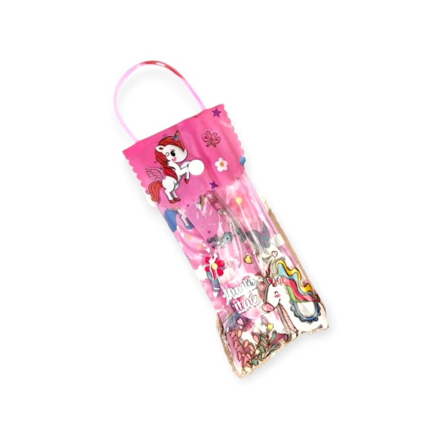 Set pensil tas plastik