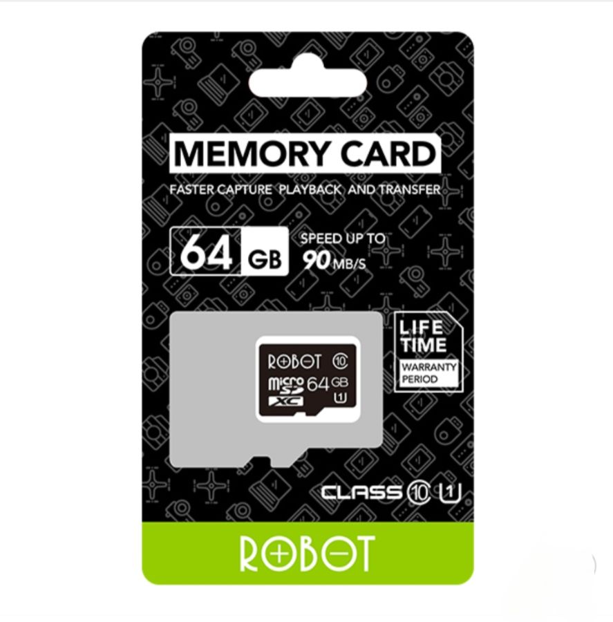 Memory Card Robot 64gb