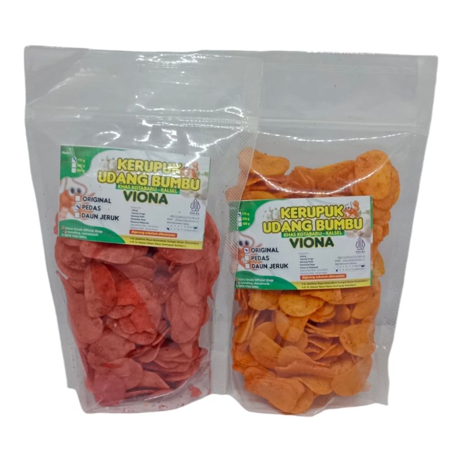 KERUPUK UDANG VIONA (MENTAH)