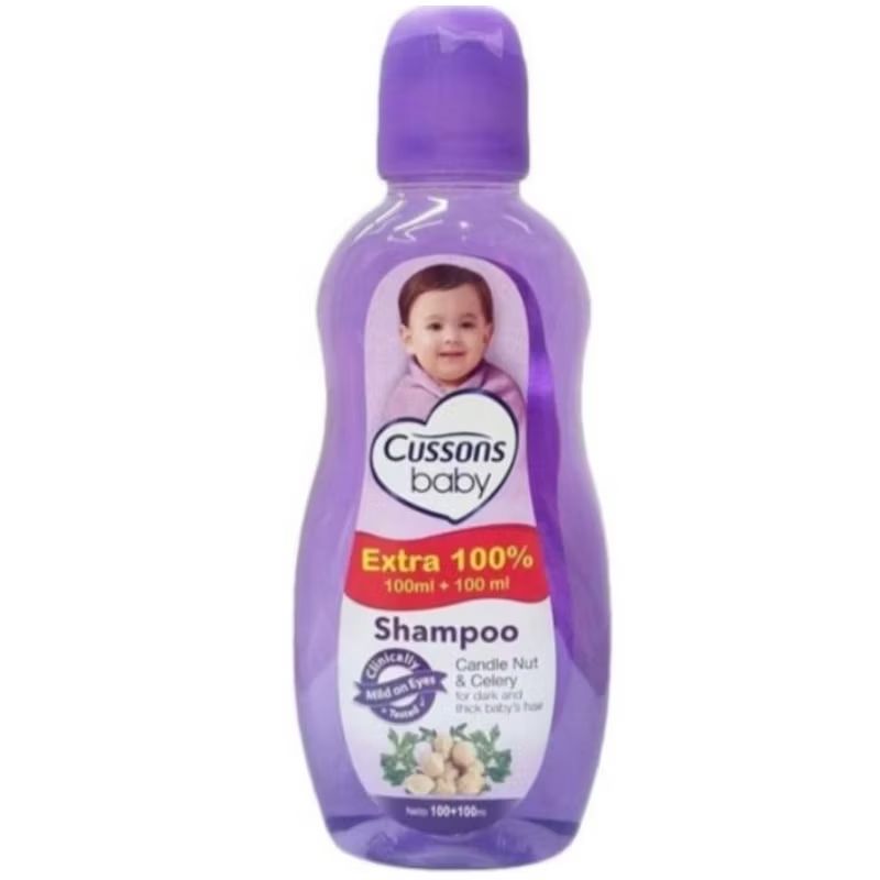 Cussons baby shampoo ungu