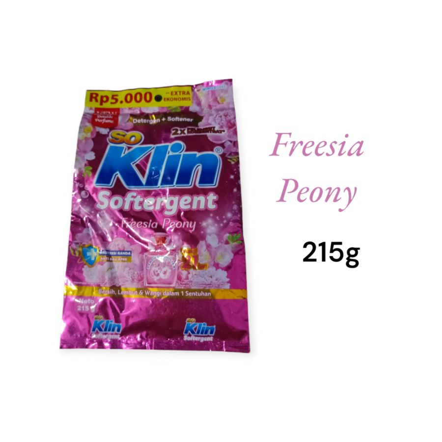 So klin softergent freesia 215g