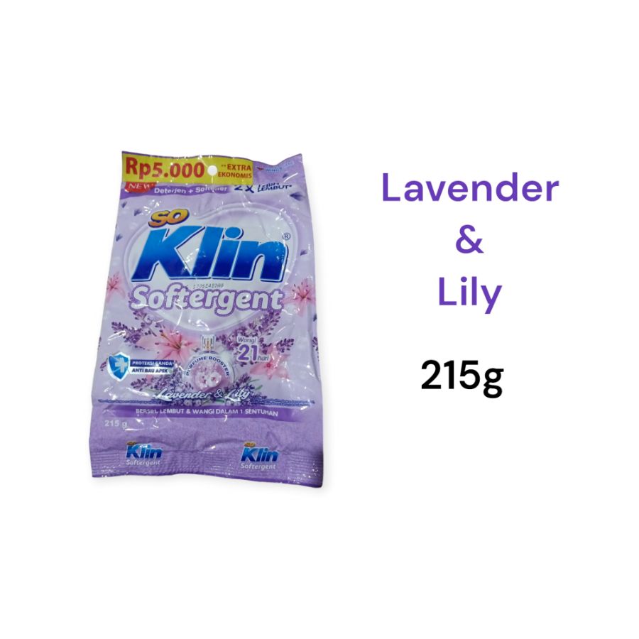 So Klin softergent lav 215g