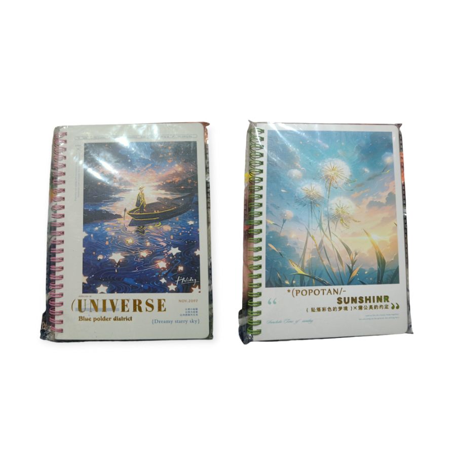 Buku diary spiral depai