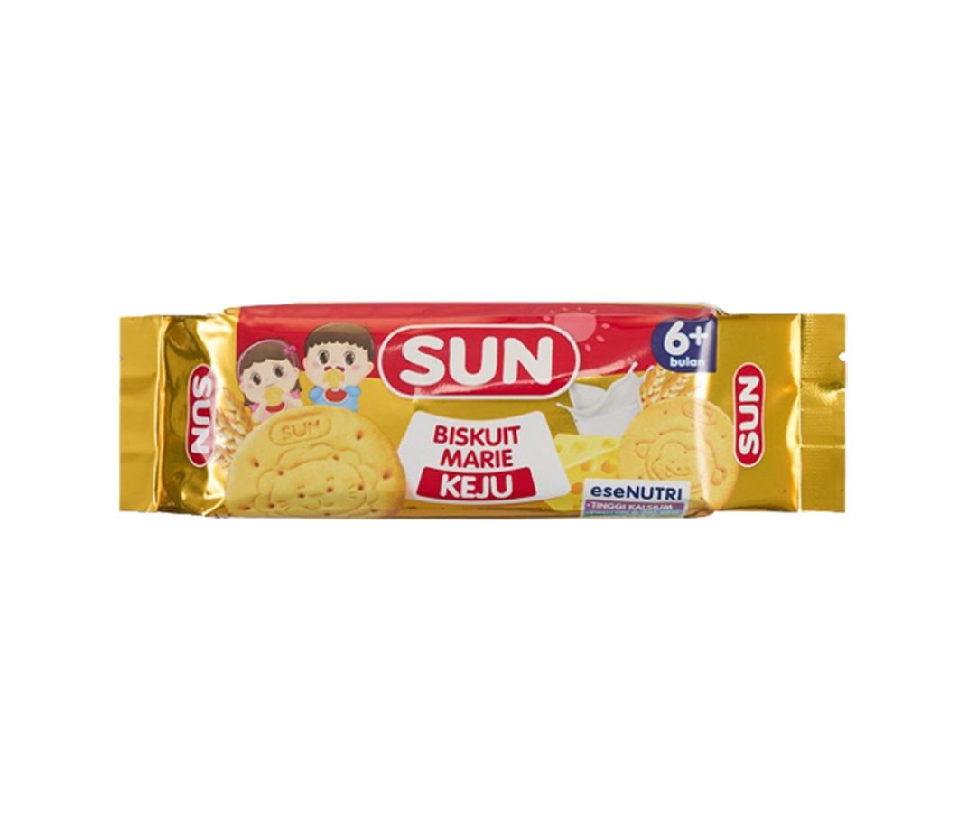 Sun biskuit marie keju 80g