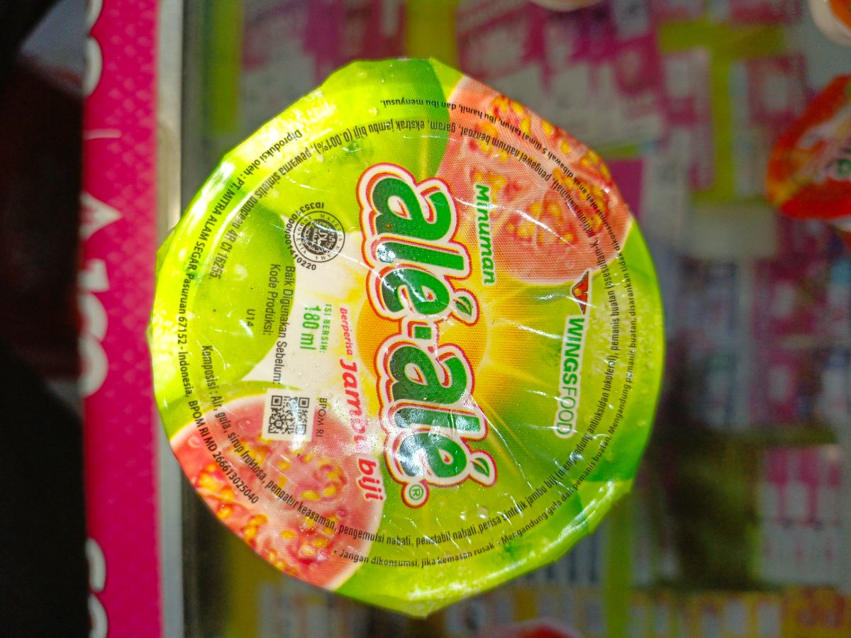 Ale ale guava cup 180ml