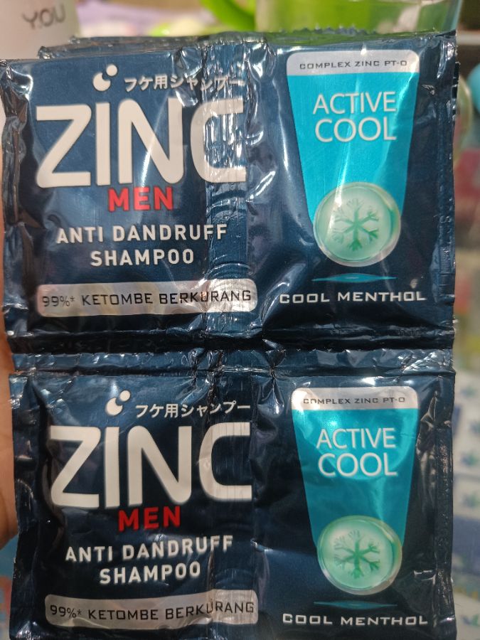 Zinc active cool 12sachet