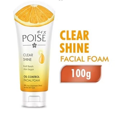 Poise clear shine f foam