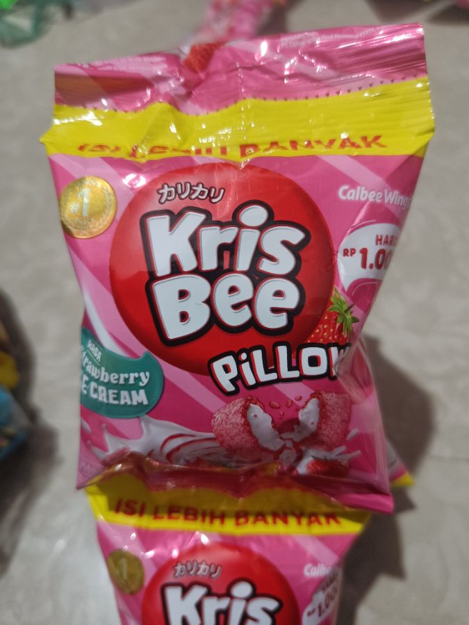 KrisBee pillow starawberry 12g