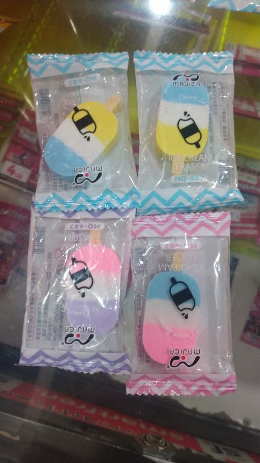 Penghapus motif es krim