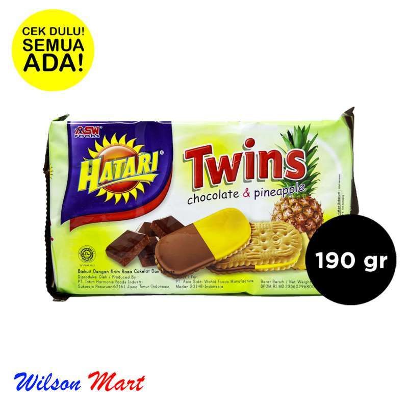 HATARI TWINS CHOCOLATE & PINEAPPLE 190g