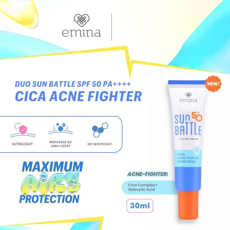 Emina cica acne sun spf50