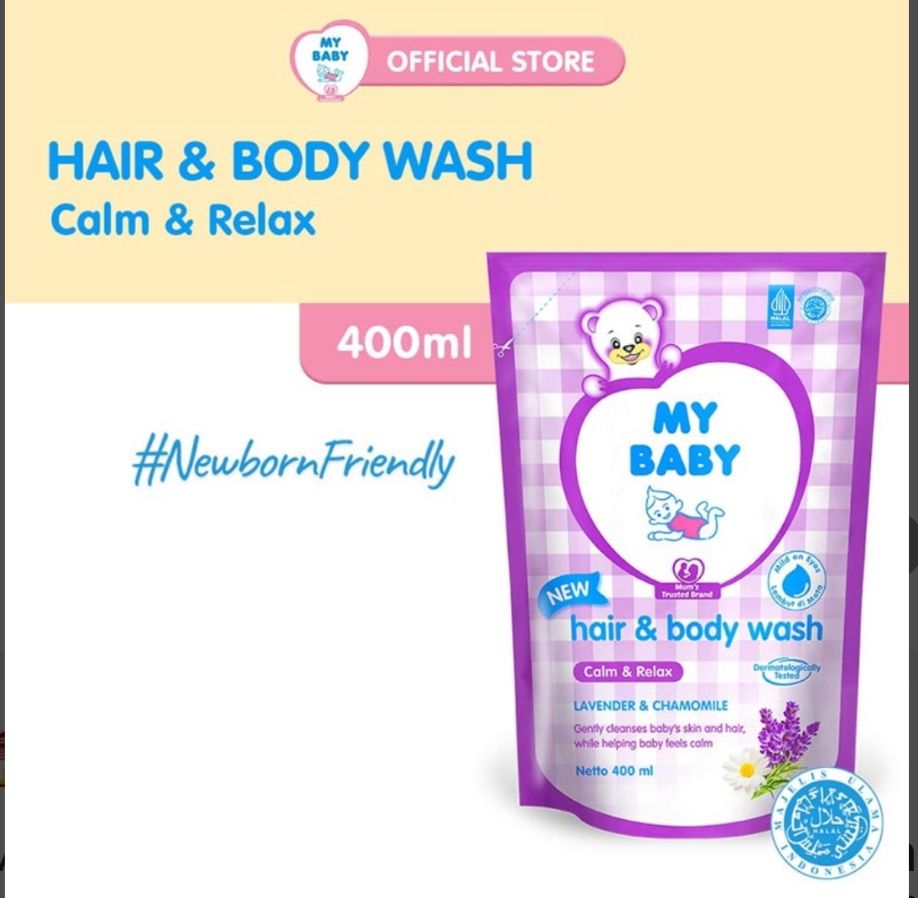 My baby hair&bod calm 400