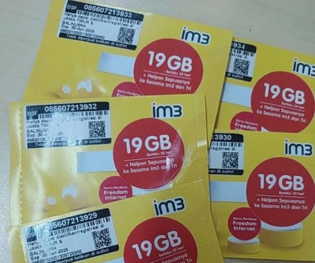 Sp indosat 19gb full 24jam / 30h