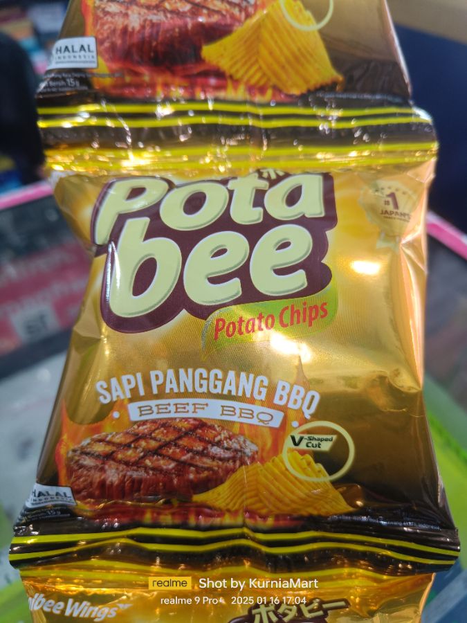 Pota bee sapi panggang 15g
