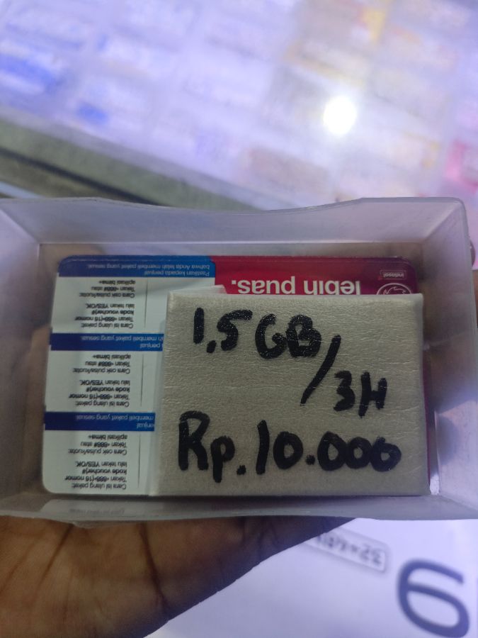 TRI 1,5gb /3 hari