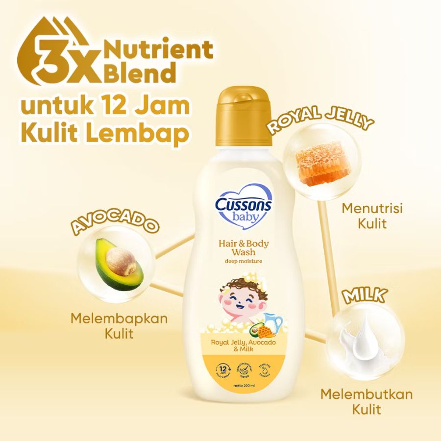 Cuccons hair&body deep moisture 200ml