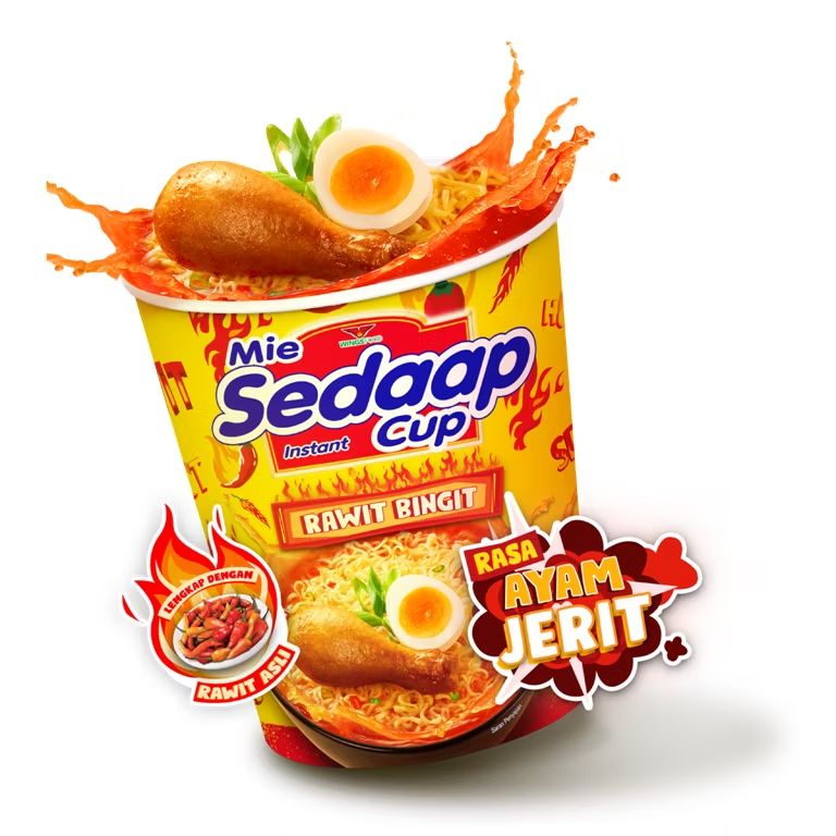Sedaap cup ayam jerit