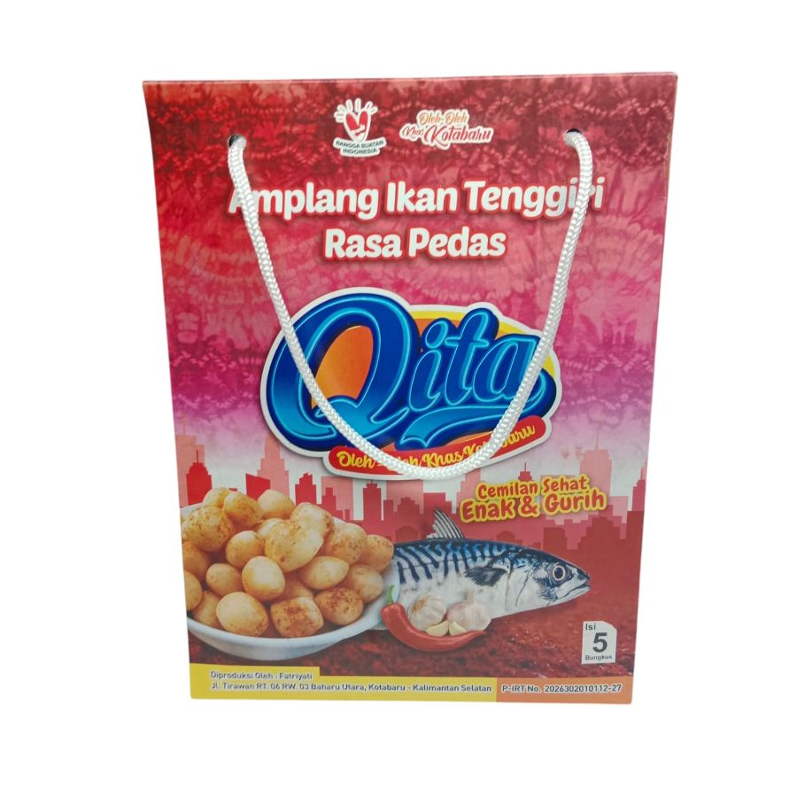 AMPLANG IKAN TENGGIRI QITA RASA PEDAS