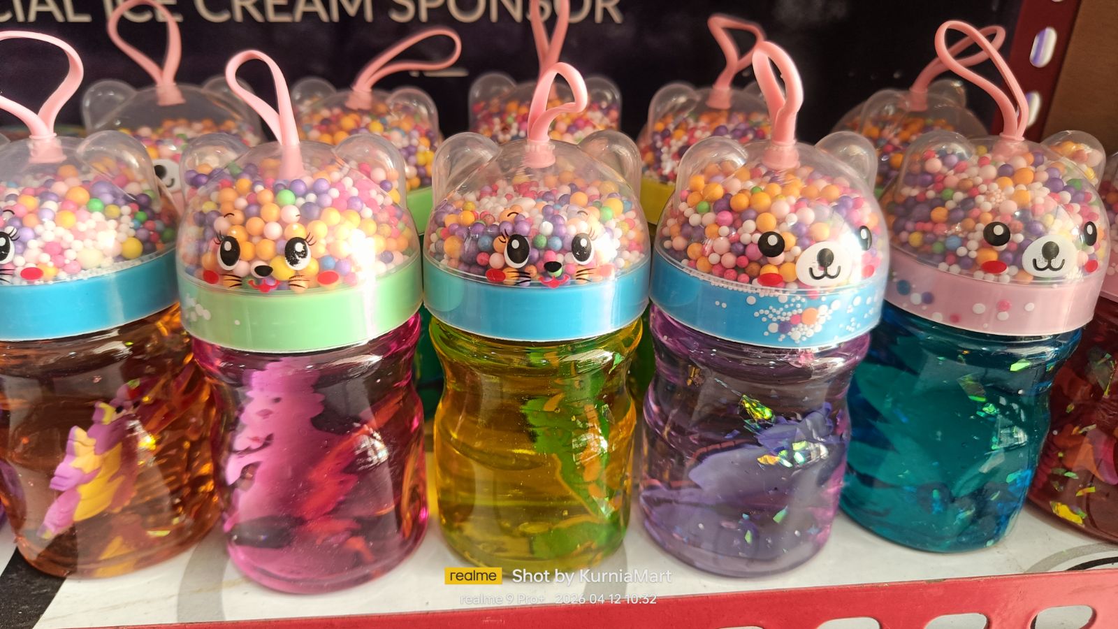 Slime jelly botol mutiara