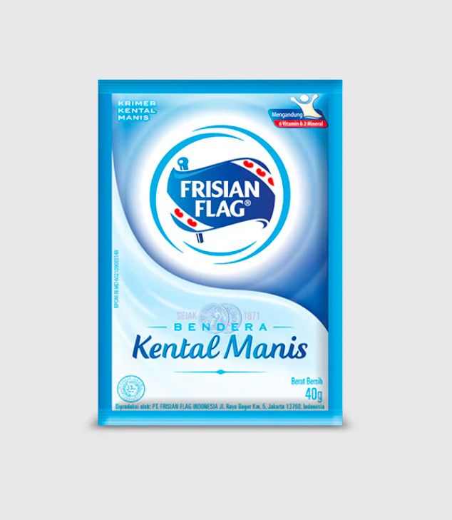 Frisian Flag sashet putih (Dus)