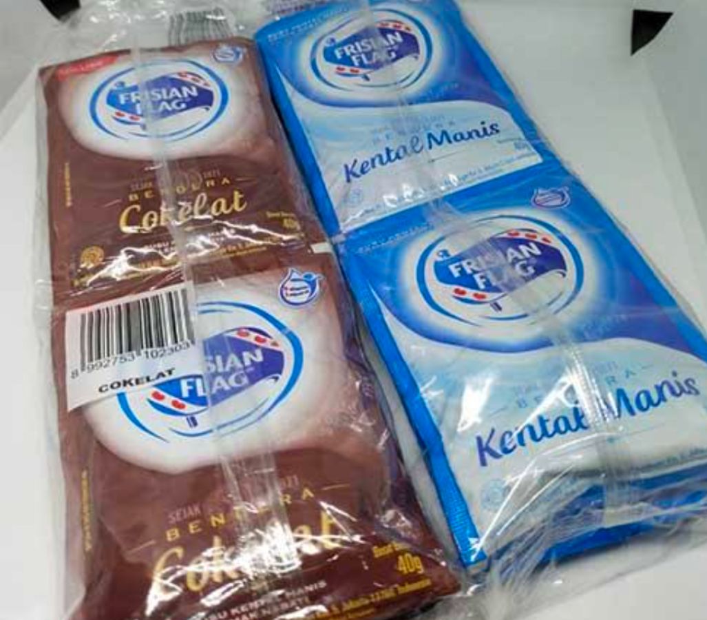 Frisian flag sachet coklat (Dus)