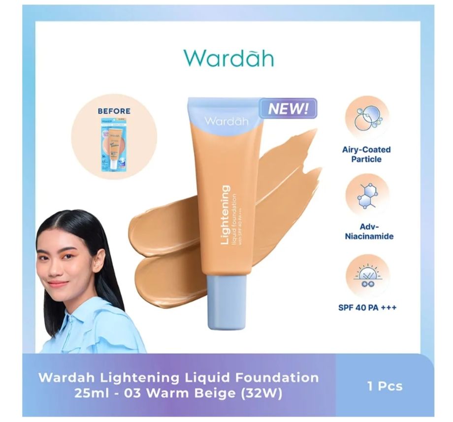 Wardah liquid foundation 03