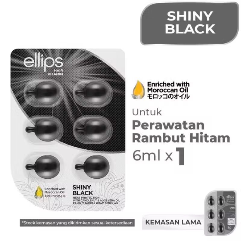 Ellips silky black 6capsul