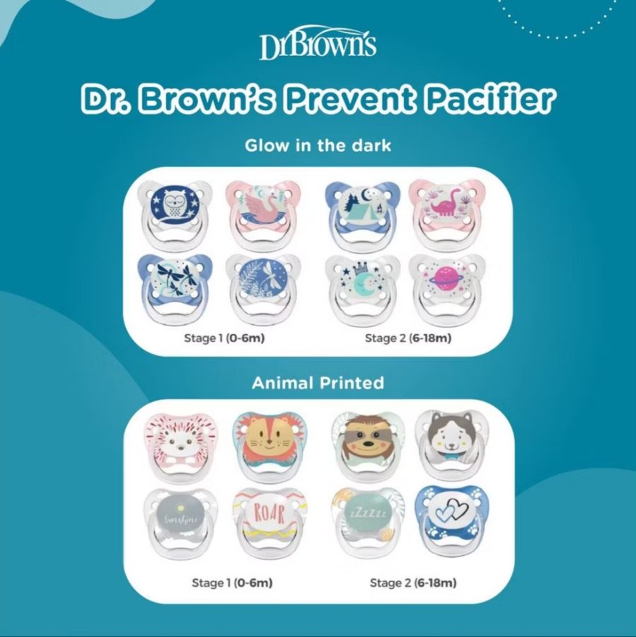 Empeng Dr Browns Pacifier Orthodentic all Size