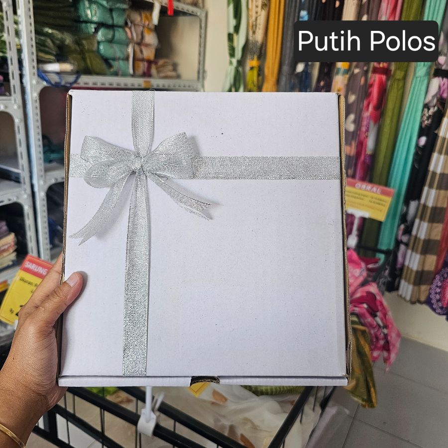 Box Hampers - PUTIH POLOS