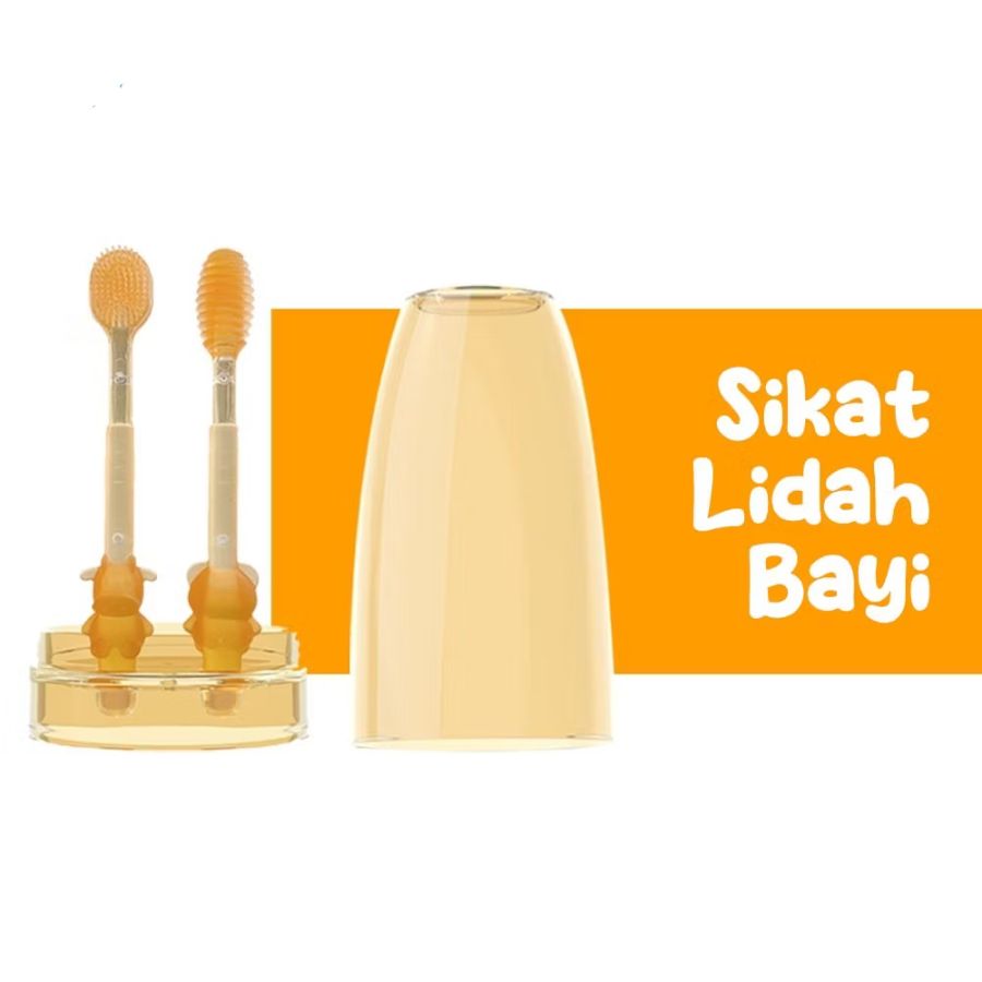 Sikat Gigi 3 in 1 coklat