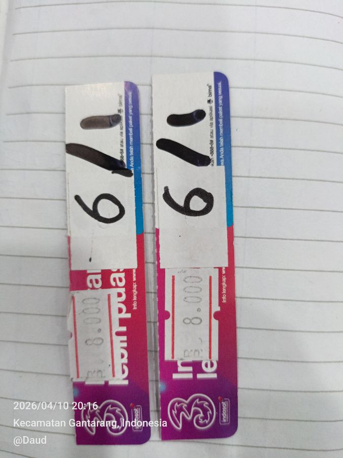 *Voc data tree 6gb 1 hari