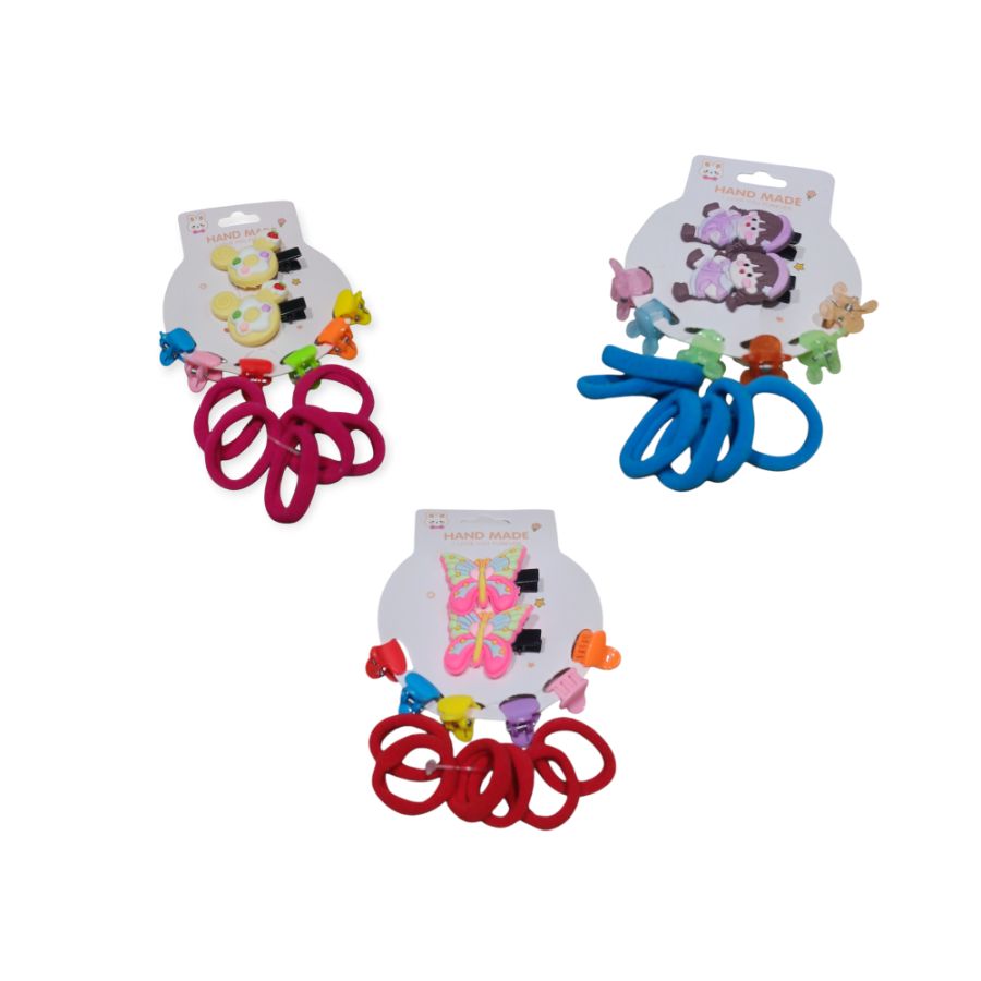 Jepit ikat rambut mini set 