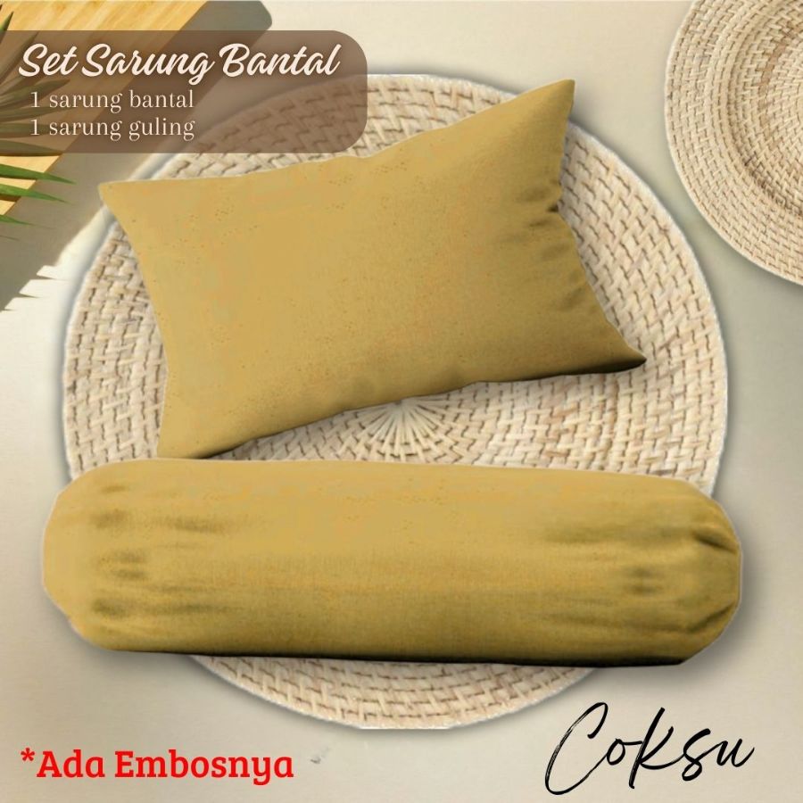 Set sarung bantal & guling - COKSU