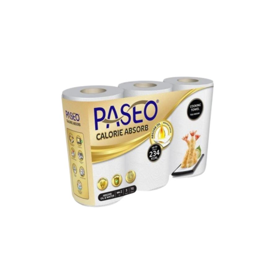 Tissue Paseo Dapur isi 3 rol