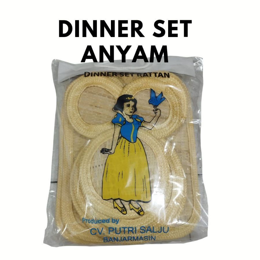 LAMPIT DINNER SET ANYAM