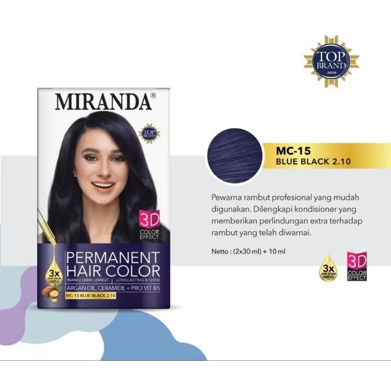 Miranda blue black MC15