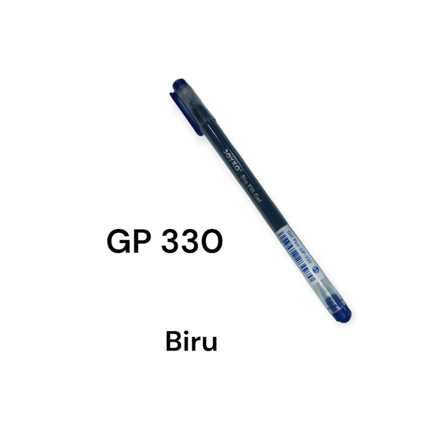 Joyko gel pen GP 330 biru