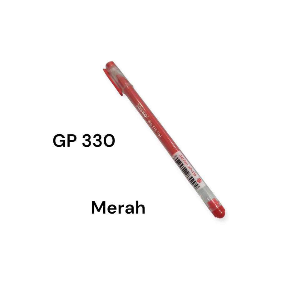 Joyko gel pen GP330 merah