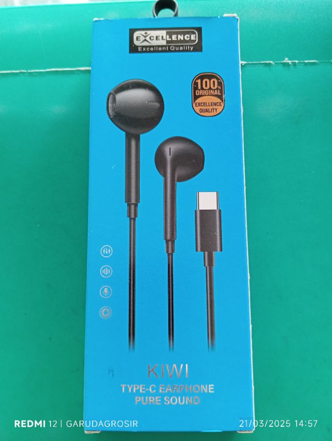 HEADSET TYPE C EXCELLENCE KIWI