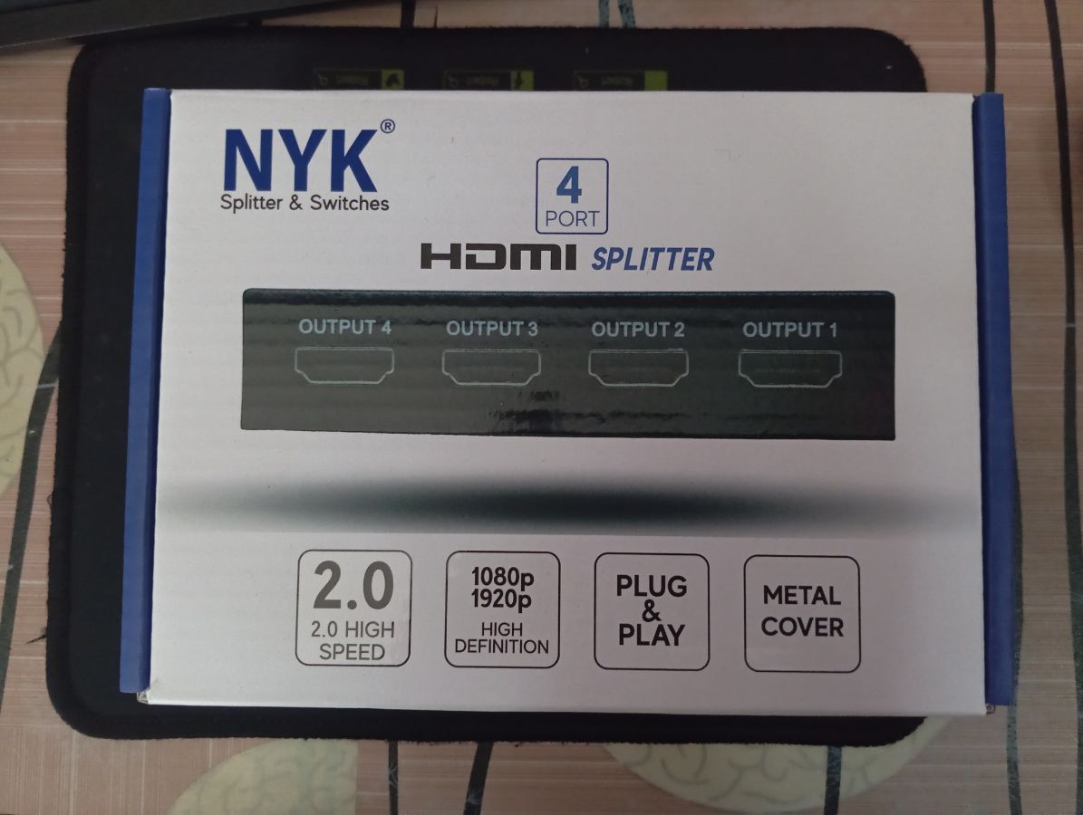 HDMI NYK Splitter 4port