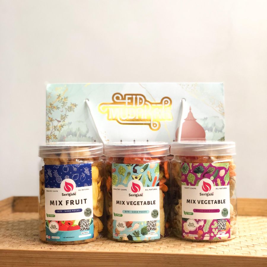 Paket Hampers EID B Mix Bundling Kemasan Toples 650 ml 