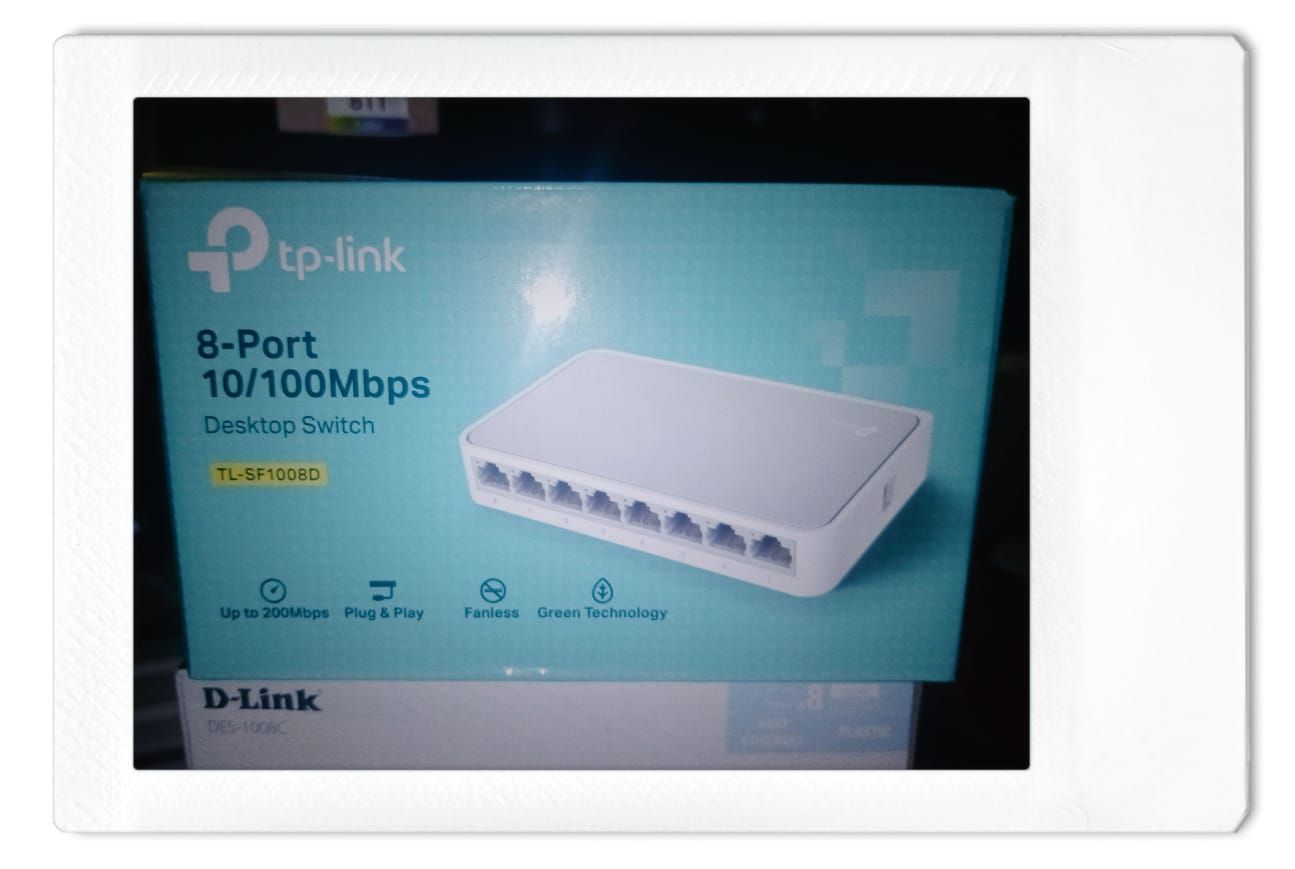 TP-LINK 8-port desktop switch 
