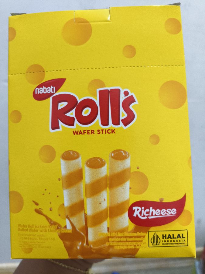 Rolls 500 nabati keju 20pcs