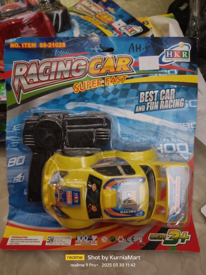 Racing car super fast