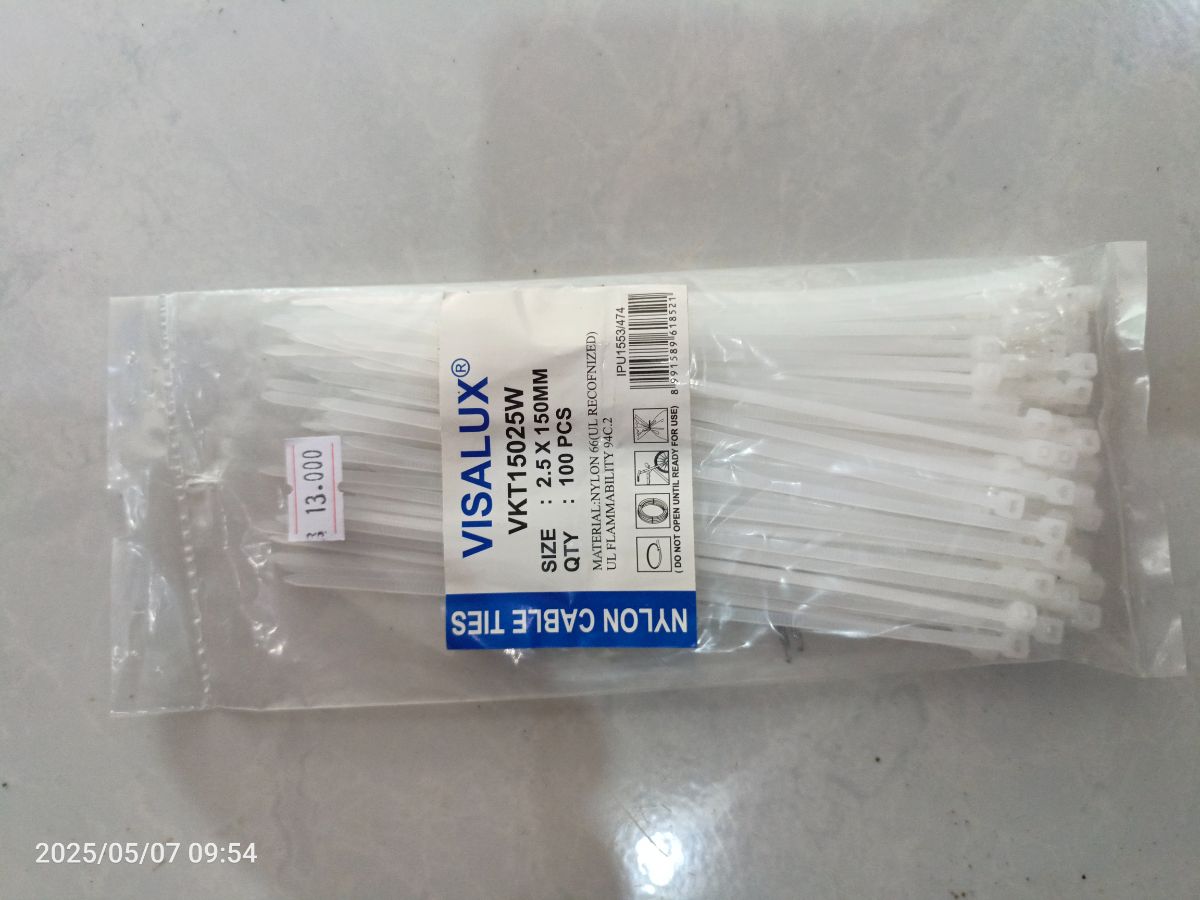 Kabel ties Visalux 2.5x150
