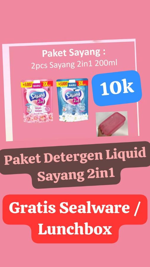 Paket sabun sayang 