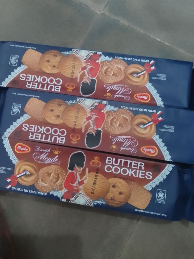 Monde butter cookies 90g