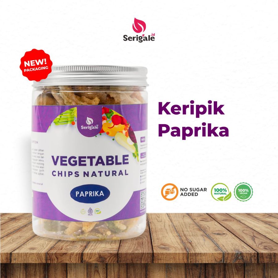 Keripik Paprika Kemasan Baru 650ml